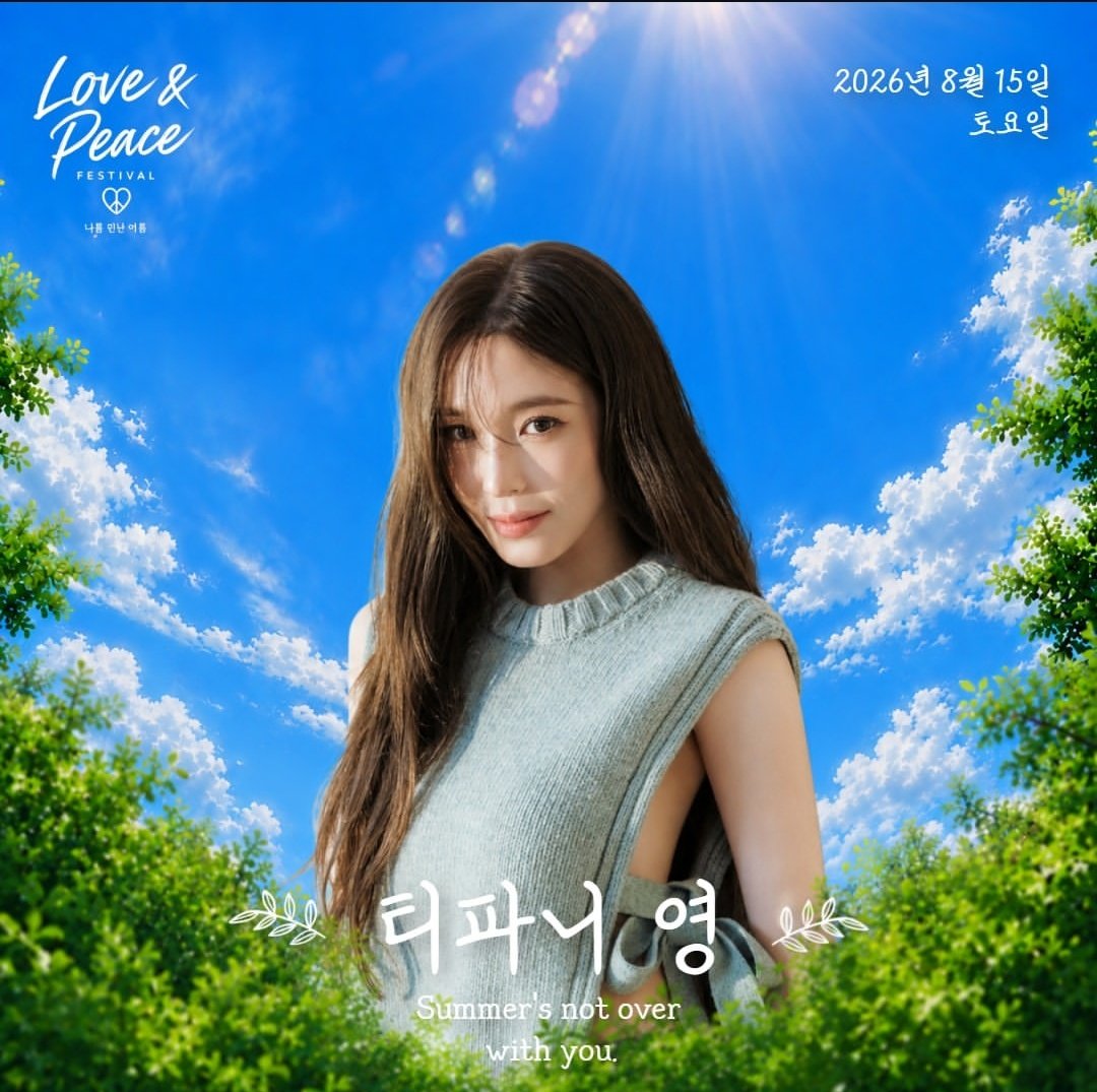 nemz_801's tweet photo. SNSD on August Music festival 

8/15 Tiffany Young - Love &amp; Peace 
8/22 HyoRiSoo -Cass Cool Festival 
8/23 Taeyeon - TIMA Festival https://t.co/rXH45M1TRH