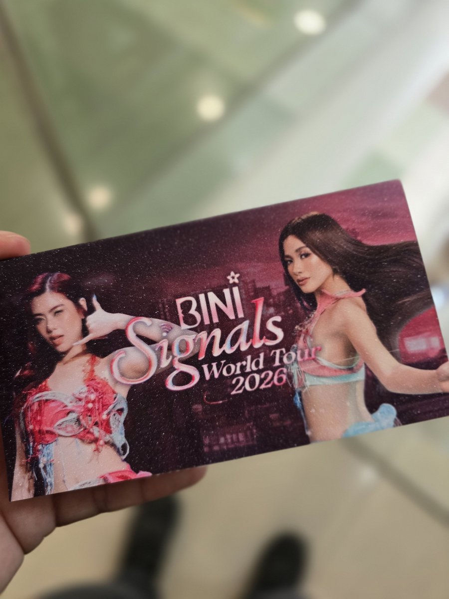 kgkrts's tweet photo. Yung kaka claim mo lang ng ticket niyo, tapos sabi ni ate, "Ang ganda ng ticket envelope mo." π₯Ή
Piso lang po 'yan HAHAHA.
Thank you, Nay Ruby! @nairobi_writes
#BINI #MKYKB #BINI_SIGNALS_CEBU https://t.co/3qjTx5jDzb