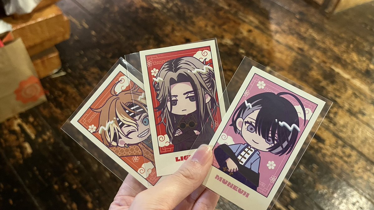 saki_hq_dc's tweet photo. 【交換】 18TRIP  エイトリ  ラー博 特典 

譲：画像参照
求：同種 潮、七基

🤍 本日現地手渡しor郵送or（新宿手渡しも検討いたします）

検索からお気軽にお声掛けください。 https://t.co/eAio6dfRSx