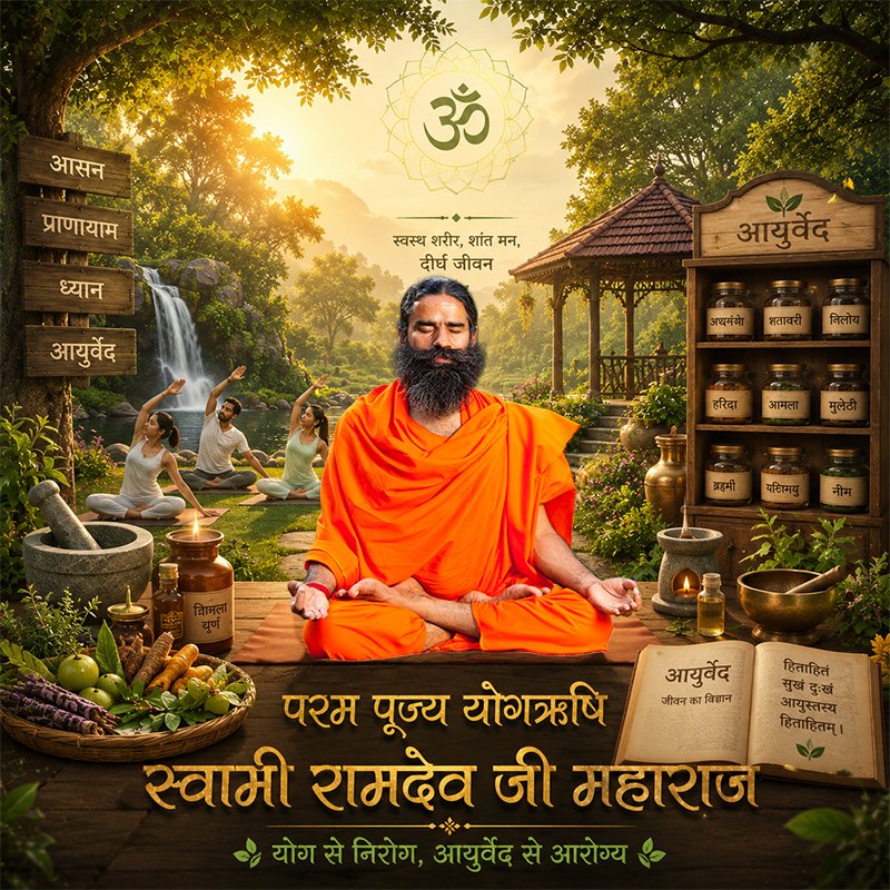 aasthatvchannel's tweet photo. बीपी, शुगर, थायरॉयड, मोटापा आदि रोगों को कैसे करें रिवर्स ?: https://t.co/9uTf9jkZJB
.
#SwamiRamdevJi #patanjaliwellness #patanjali #fatloss #thyroidhealth #thyroid #thyroidawareness #eyeproblem #insulin #universityofpatanjali #patanjalicivilservice #journalism #yoga #ayurveda https://t.co/jzQsBVlVS4