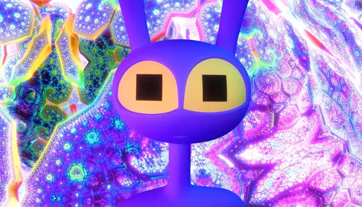 ribbitrabbitdai's tweet photo. Day 27 ✩˚. 

If you think about it, Jax and Ribbit are the only characters with whom nudity was used to represent the vulnerability and trust they had with each other

#jax #ribbit #ribbitrabbit #tadc https://t.co/pTJjRKGfnZ