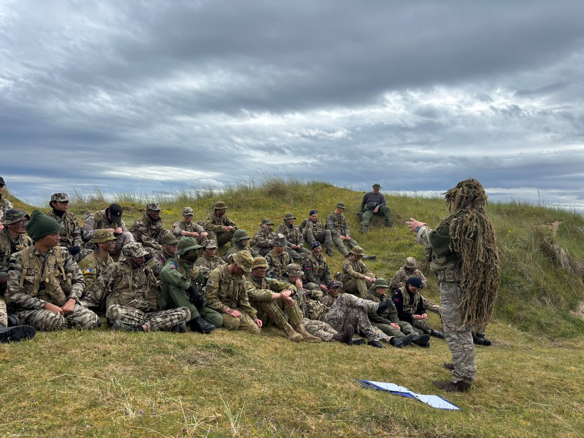 HQ_DG_NCC's tweet photo. NCC cadets as part of YEP UK  successfully completed a rigorous 24-hour military exercise. The integrated teams comprising cadets  from India 🇮🇳 , United Kingdom 🇬🇧, Estonia 🇪🇪, Latvia 🇱🇻, Lithuania 🇱🇹, Poland 🇵🇱 and Australia 🇦🇺 underwent a platoon level exercise. Throughout the exercise, participants undertook demanding tasks including stalking, command tasks, air rifle shooting, and harbour establishment; strengthening tactical proficiency, leadership, resilience, and seamless teamwork in a dynamic field environment. 🤝
On the following day, the cadets demonstrated their navigation skills during a challenging Evasion Exercise using British topographical maps and a compass to locate and return safely to the camp. The activity enhanced navigation techniques, situational awareness, problem-solving, and decision-making while reinforcing the values of international cooperation and military excellence.
#NCCIndia #YEP #UnitedKingdom #MilitaryExercise 
#Leadership #Teamwork #Adventure @SethSanjayMP @SpokespersonMoD @adgpi @IAF_MCC @indiannavy