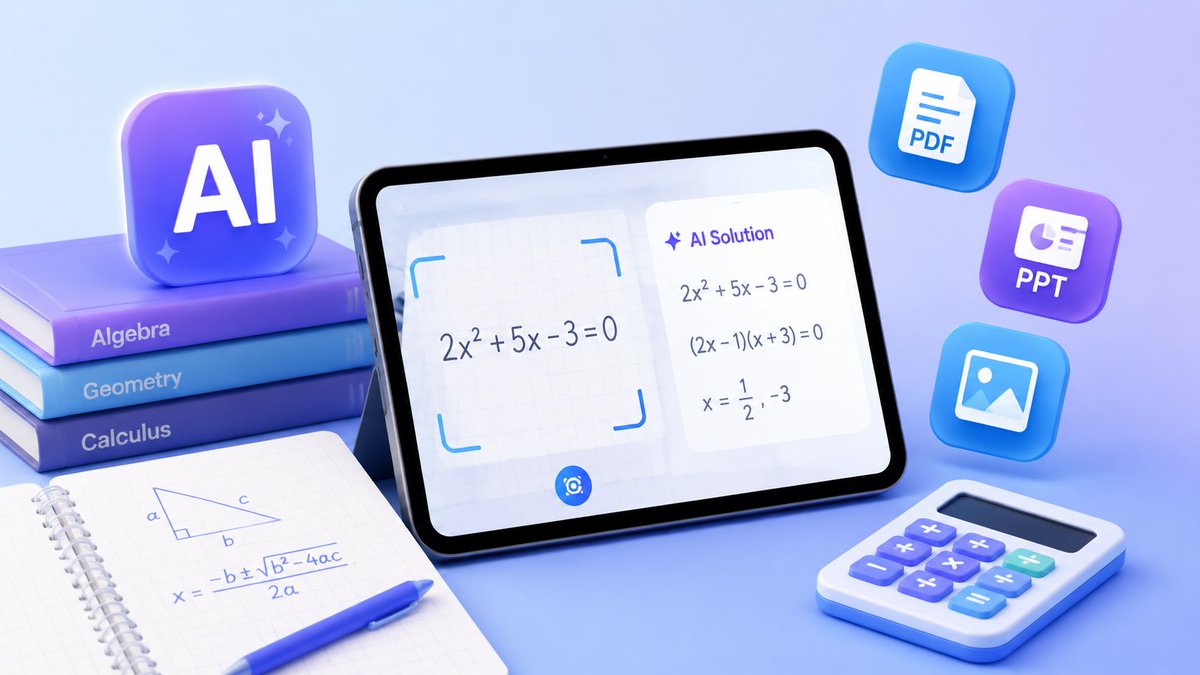 TenorshareAI's tweet photo. A 2026 roundup of math homework helpers highlights the latest AI solvers, photo math tools, step by step calculators, and online tutoring platforms, offering an overview of available solutions for students seeking math homework support. 👇
https://t.co/I3mntzYwyF https://t.co/OpfPcK0J8H