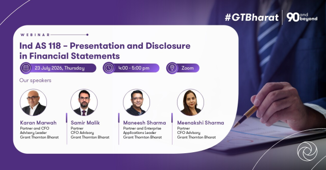 Ramkumar_Mav20's tweet photo. How prepared is your organisation for the shift to Ind AS 118? Join us for an insightful webinar on transition planning, MPMs, disclosures, and AI and ERP integration. Register: https://t.co/aryvMHlXW9 #IndAS118 #FinancialReporting #CFOAdvisory https://t.co/MopQNbC3vv