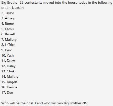 BB Live 365 #BB28 tweet media