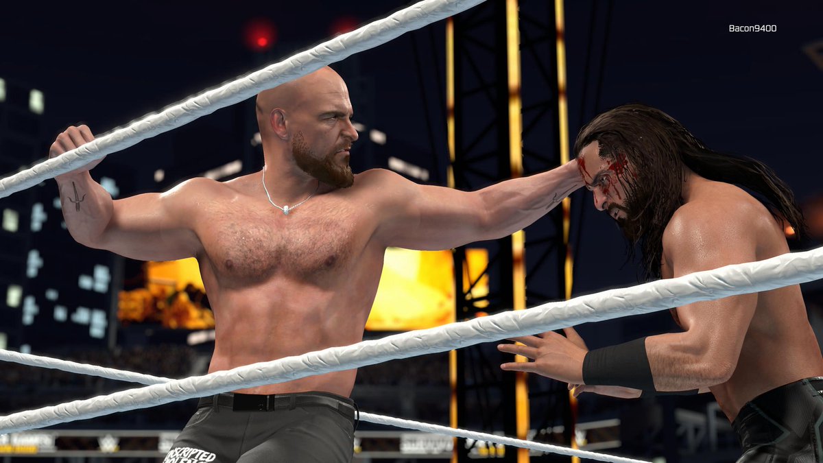 Sexybacon490's tweet photo. Can't believe this is a CAW. #WWE2K26 Shoutout @kaaalua https://t.co/XtGh4uwyv9