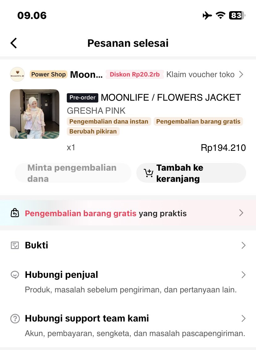 geeimshop's tweet photo. wts jacket moonlife flowers gresha pink

💸 https://t.co/cg6RWD2b5l

jaket masih ada tag labelnya ya, belum dipakai sama sekali https://t.co/0LiH0G56vD