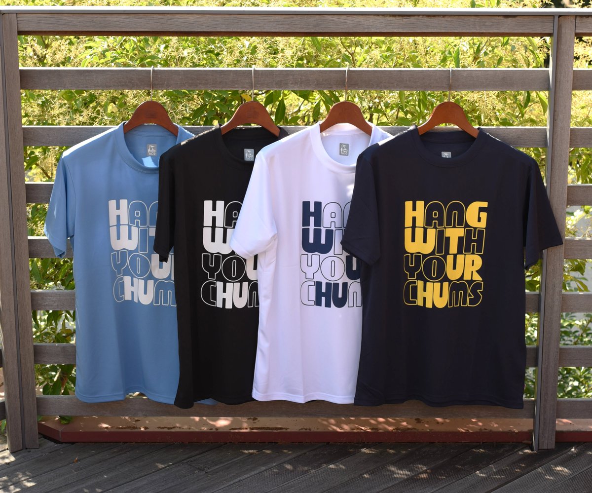 chumsjapan's tweet photo. 【表参道店☆2026 SPRING &amp; SUMMER 期中アイテム発売スタート🌞】
ドライTシャツ4デザイン＆ひんやり冷感アイテム２つが新登場！！
夏のお出かけ・フェス・キャンプ・スポーツにも大活躍🏕️☀️
この夏はCHUMSアイテムで快適に楽しみましょう！
詳しくはリンクをクリック✅https://t.co/0pb9DHiJvO https://t.co/Igfiv6oix3