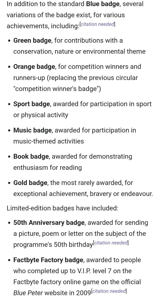 EdibleStars369's tweet photo. @boyfriendspark Blue Peter has been on TV since 1958, its a kids show which included lots of segments, also has the chance to earn/win a badge by doing something notable. Theres different kinds of badges depending on what it's earned for, as kids it was something you'd want to get one day https://t.co/xMSdpJIUvZ