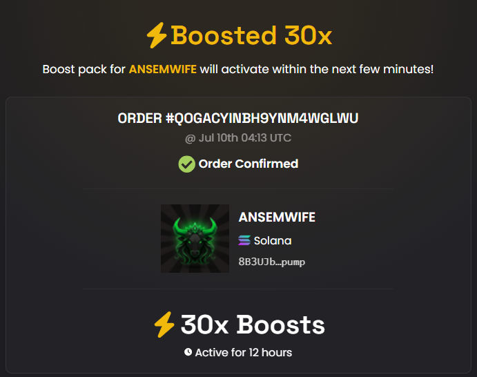 Blackqueensol's tweet photo. 30X BOOSTED! $ANSEMWIFE https://t.co/OUhJVgf9cR