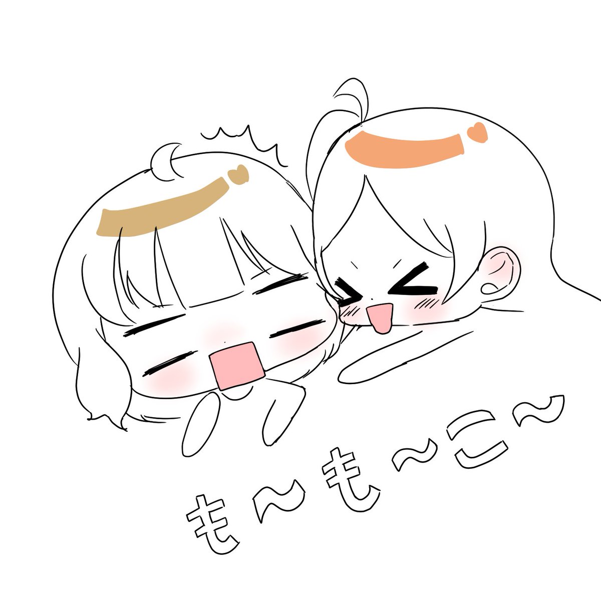 MAKARONG_ART's tweet photo. も　も　こ　！！ https://t.co/qnCaxSTsQf