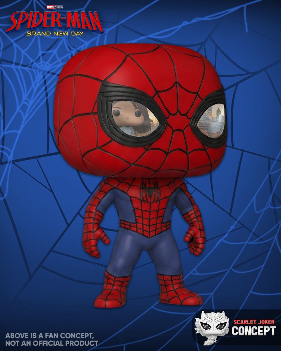 ScarletJokerTWT's tweet photo. Funko Pop! Spider-Man Brand New Day Poster Concept
#Funko #FunkoPop #Marvel #MCU #SpiderMan #SpiderManBrandNewDay https://t.co/Q6ycmlax7Z