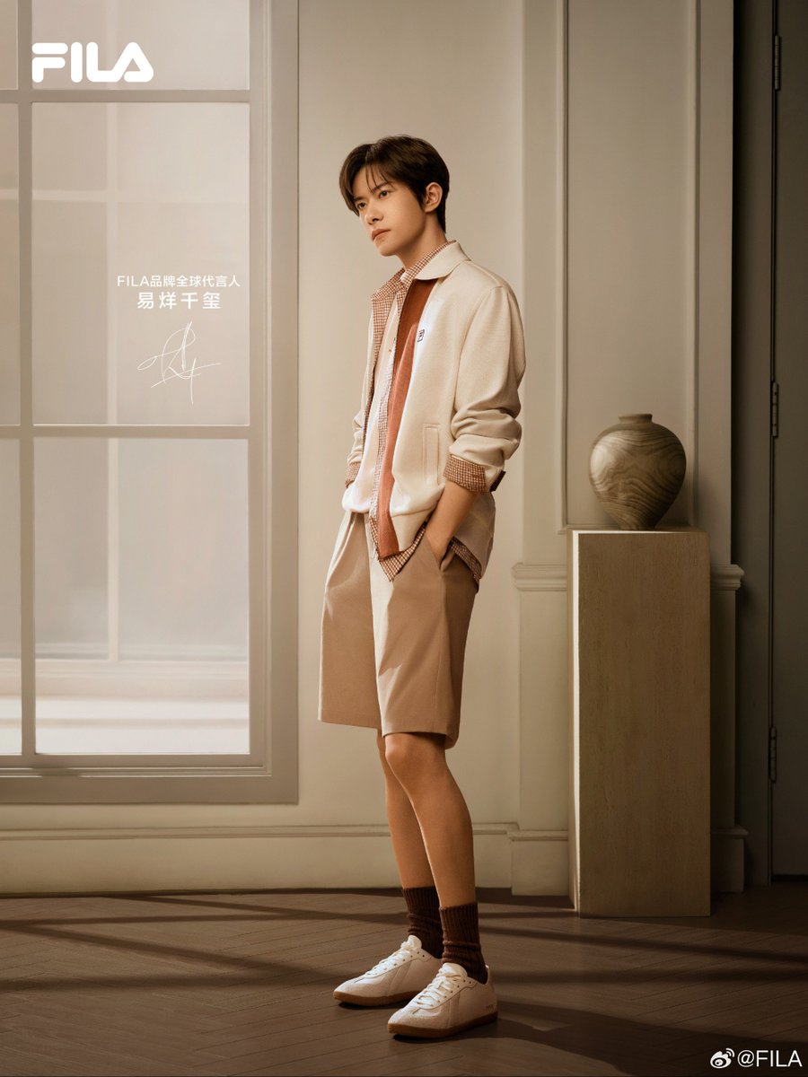 xijf9681's tweet photo. [10.07.2026] QianXi x FILA 

FILA Global brand Ambassadors Jackson Yee 

#JacksonYee #YiyangQianxi #อี้หยางเชียนซี https://t.co/Q6mBQFwnGt
