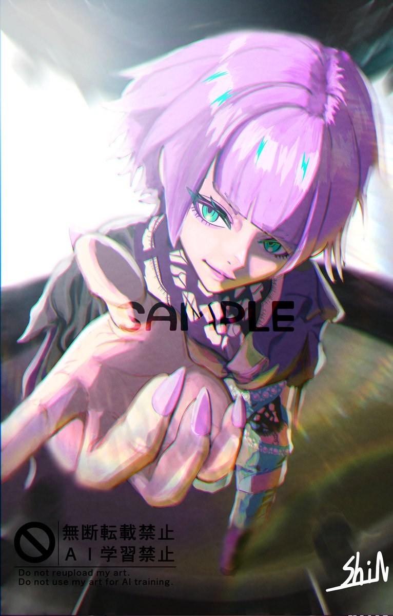 ravrava24's tweet photo. 美辞学千穐楽にイラスト作成間に合った！
衣装も髪色も素敵すぎたし、最高のツアーだった！！新曲COCOONも楽しみ！
厚塗りで動きのあるイラストを描くことができて満足🟣🟢
#美辞学
#Reol
#絵描きさんとつながりたい 
#CLIPSTUDIOPAINT https://t.co/YUK6rwbcBq