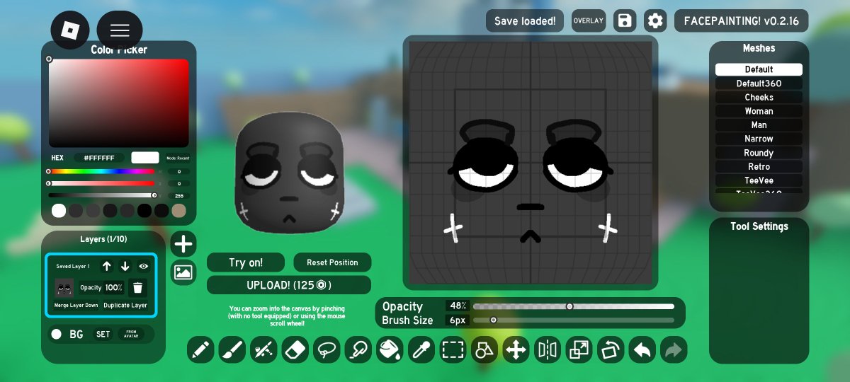 Marja005's tweet photo. found this thing in Roblox and made some faces https://t.co/HB0CUmJsbn