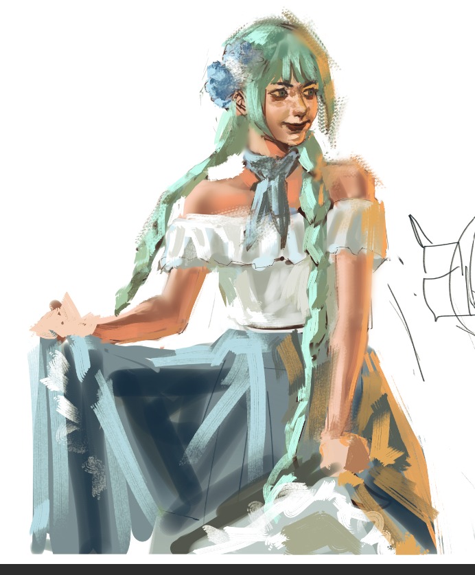 llegumbres_'s tweet photo. un sketch de miku argentina 🩵🤍  #miku https://t.co/7ng7GTKXjS
