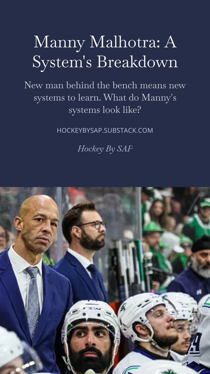 Sapsterr_'s tweet photo. New Article on HockeyBySap Substack! https://t.co/5dZlGaFRxb