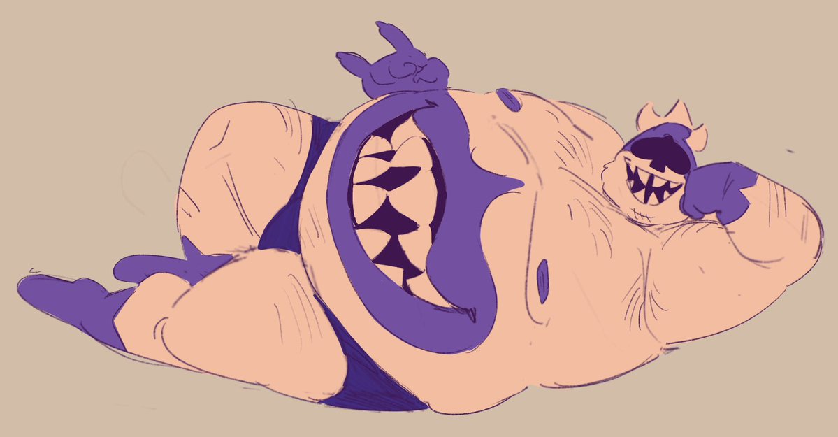 Cruxthegator's tweet photo. Day 11 of posting characters I find hot!:
Spades king from deltarune! 
He’s so hot and beautiful, just wanna cuddle and hug him. Chubby and lovable guy.
Art credit goes to rottenoctopie (aka Leo!) https://t.co/RSXfj3Zcaa