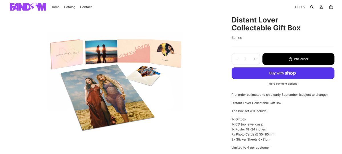 WithPJihyo's tweet photo. 'DISTANT LOVER' by JIHYO and SHENSEEA is now available to buy!

Pre-order estimated to ship early September (subject to change)

🔗https://t.co/DTFU87UrhJ

#지효 #JIHYO #ジヒョ https://t.co/VI75PvBMlk