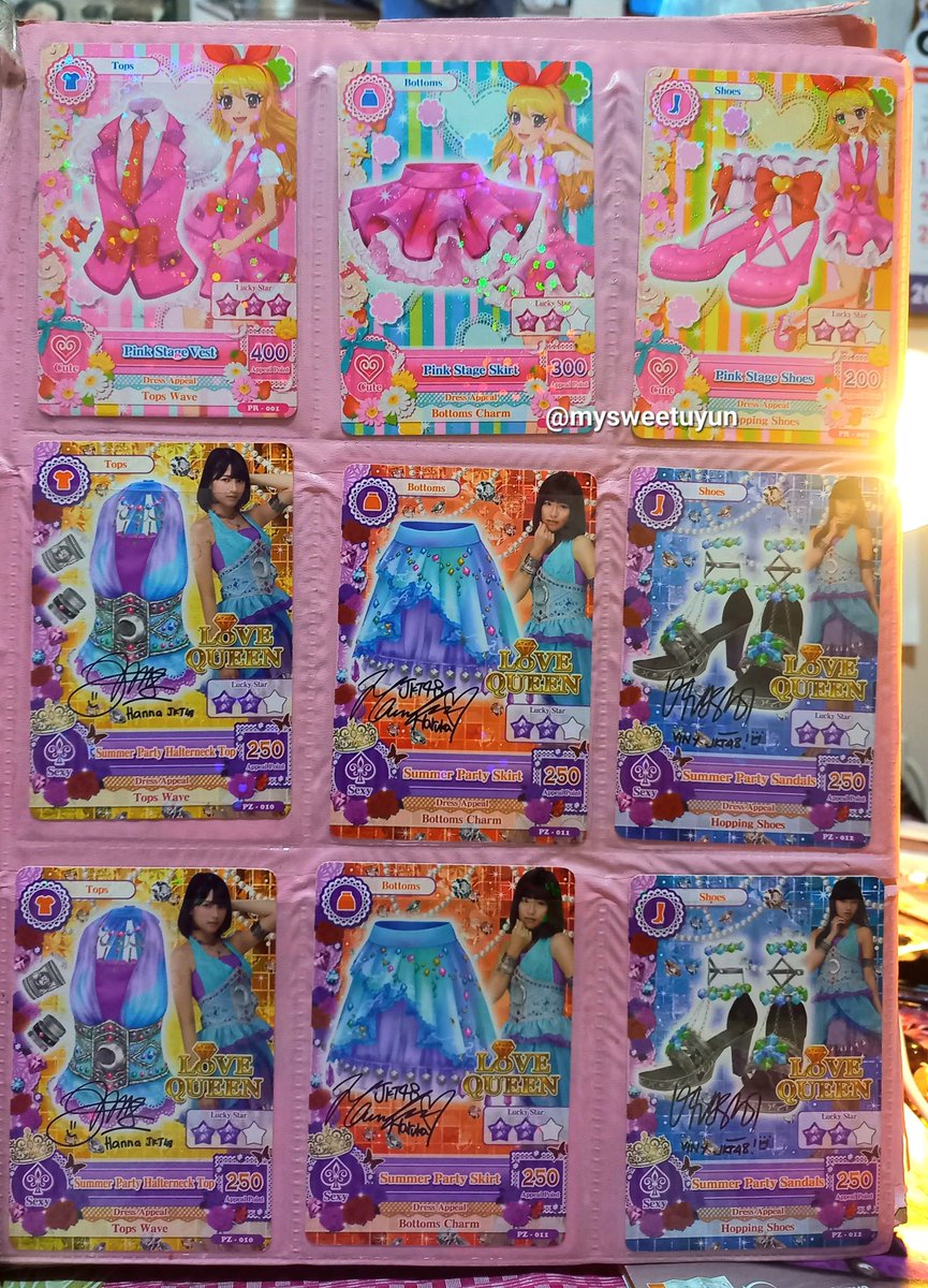 mysweetuyun's tweet photo. WTS / WTT (to yurika card/s)  💗  Aikatsu kolpri official ID 

💵Price offer aja 

🍊 splitpay ok
📍 solo karanganyar 

#wtsaikatsu #warunganime #warungaikatsu https://t.co/nqNxJ9k45b