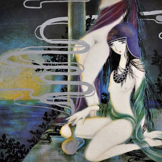 Mizuki_Shoegaze's tweet photo. Yoshiko Sai's paintings https://t.co/IdyO64BE6Y