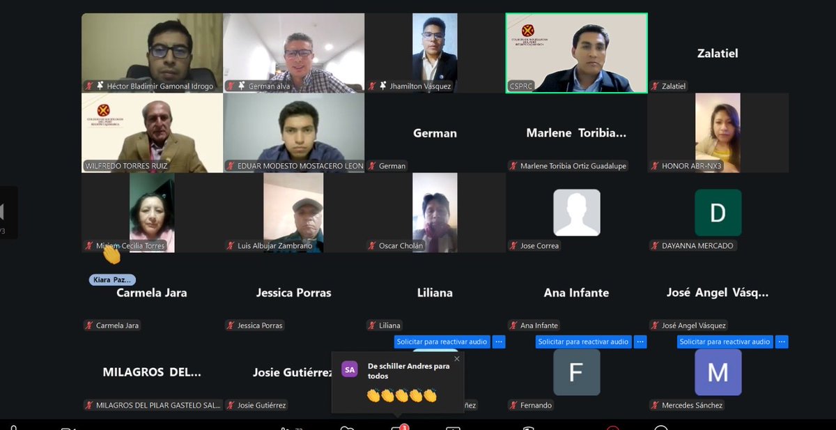 CSC_cajamarca's tweet photo. 🎓 El Colegio de Sociólogos del Perú – Región Cajamarca, en articulación con el Centro Federado de Sociología de la Universidad Nacional de Cajamarca, realizó con éxito el conversatorio “Voces Sociológicas: Diagnóstico Social Aplicado al Diseño de Proyectos Productivos”.

La ponencia de Germán Alba y los aportes del panelista Héctor Gamonal permitieron reflexionar sobre la importancia del diagnóstico social como base para diseñar proyectos sostenibles, con participación ciudadana y enfoque territorial.

Desde el Colegio de Sociólogos reafirmamos nuestro compromiso de seguir promoviendo espacios académicos que fortalezcan las capacidades profesionales y contribuyan al desarrollo de Cajamarca y del país.