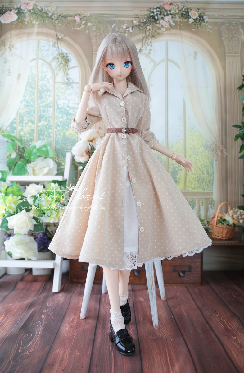 DD 可憐なキラキラワンピース 🍉水玉レトロワンピースセット DD（～L胸）,DDDy 対応 初期に製作した