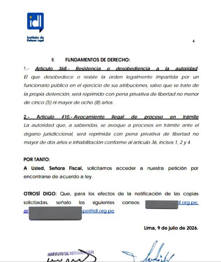 jfowks's tweet photo. Los abogados de los padres del adolescente que murió en la comisaría de Manchay tras violencia policial, denuncian a personal de Div. homicidios de Dirincri porque se niega a entregar la carpeta a la fiscalía de dhhh. Delitos: avocamiento indebido y desobediencia a la autoridad https://t.co/1lE0qOTagm