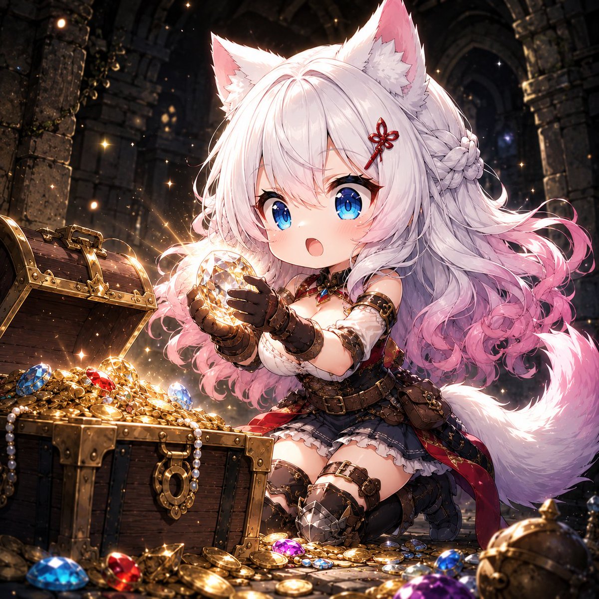 Mira_Secret_7's tweet photo. フォロワー１００になったので、
フォロワーが増えるという噂のバッチを手に入れました✨
皆さん仲良くして下さい😢

#AIイラスト #AIart #Mira https://t.co/olnmibRSg4