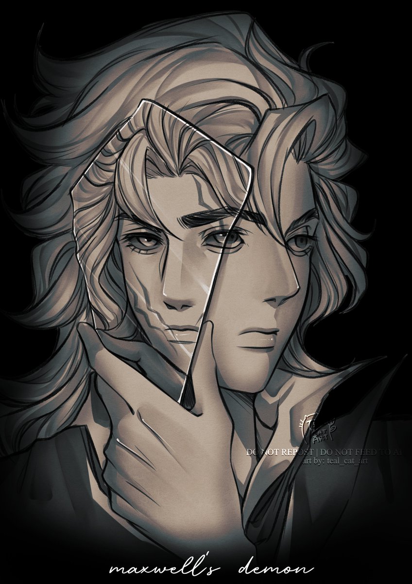 teal_cat_art's tweet photo. [ maxwell's demon ]
#idvcueist https://t.co/uSLV60fe5x