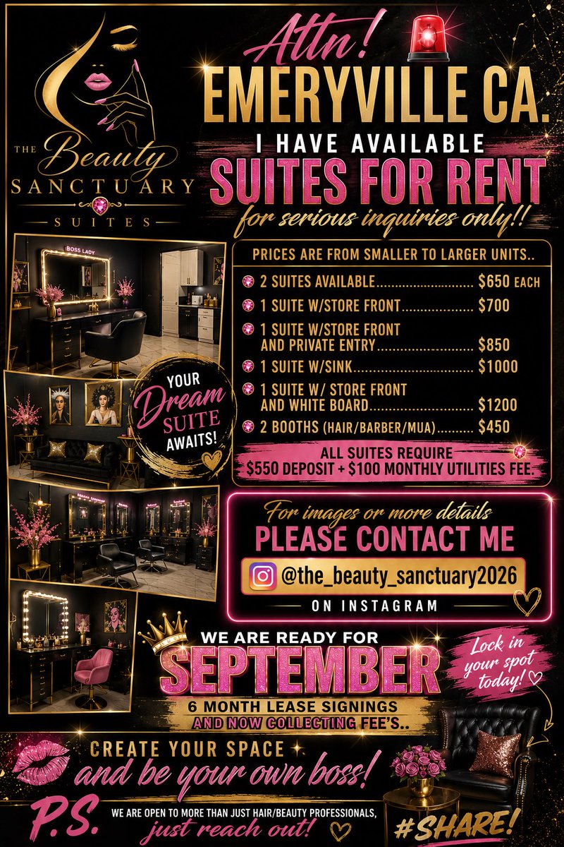 TheeGoddess61's tweet photo. Emeryville ca. location, please contact me if interested while spaces are still available 📍 https://t.co/QbLjwcykFX