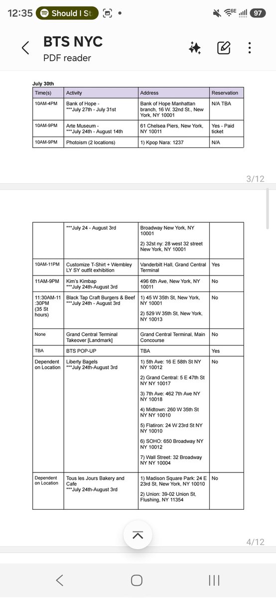 thebtstimes's tweet photo. here is the Google Doc you can save as PDF/copy and edit of all the BTS in the City NYC events day by day !! enjoy !! 
https://t.co/i7ItxMeTIQ https://t.co/cH4F9FsksQ