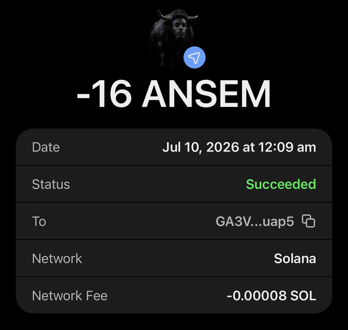 ytnoiz05's tweet photo. Already sent solana:9cRCn9rGT8V2imeM2BaKs13yhMEais3ruM3rPvTGpump to two people

Picking another two

RT + Like https://t.co/E9rNpiI6Az