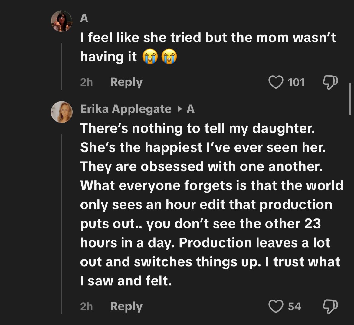 ZAYDACRAVE's tweet photo. kaydas mom defending zayda once again after this last episode 🥹❤️

#loveislandusa https://t.co/h6LYFrYWd0