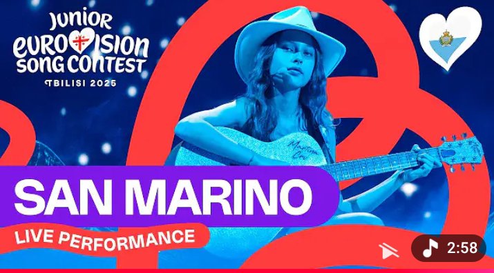 ulinoooWu's tweet photo. @taylanaslock La que le dio el mejor resultado a San Marino en la historia of Eurovisión https://t.co/syUX1Ed6GU
