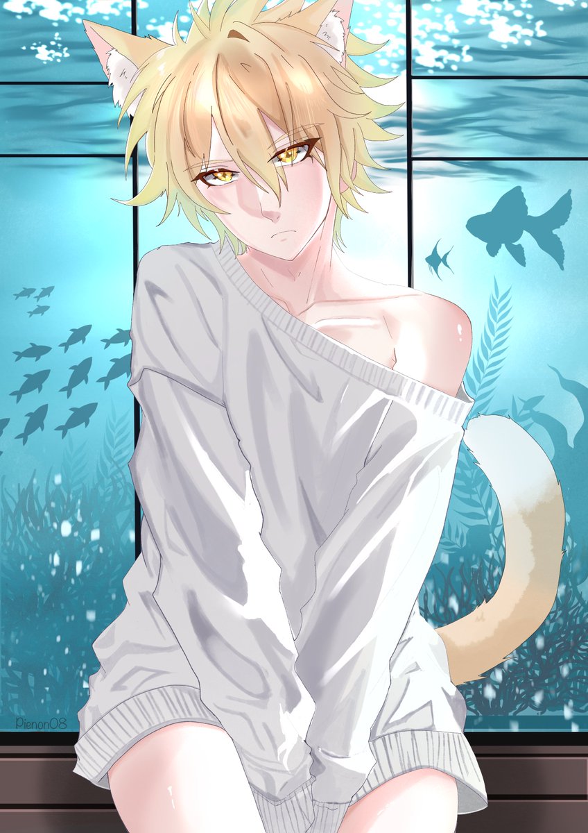 Pienon_08's tweet photo. Trying out Copic marker 

#Phainon https://t.co/6ZYbLrTFNu
