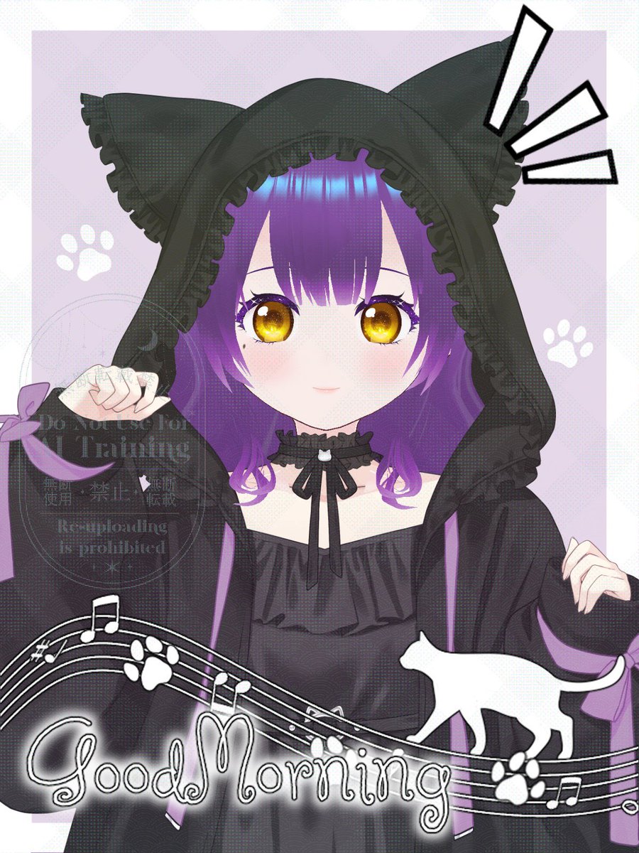 LULU_AMEISIA's tweet photo. こんちゃ！
お歌を歌いたいのに
喉をやられまちた！꒰ᐡ⸝⸝ㅠ ·̫ ㅠ⸝⸝ᐡ꒱
でもそろそろ配信したいんだ🥲

#おはようVtuber https://t.co/2Zo37Roq4r