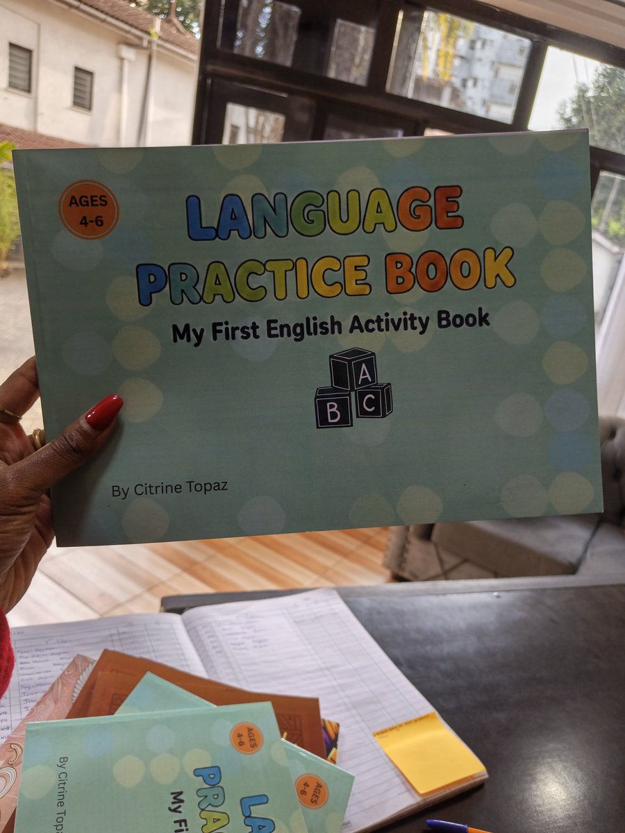 mwasmimo's tweet photo. Language practice book available @NuriaStore https://t.co/3qKHJ6EAPJ