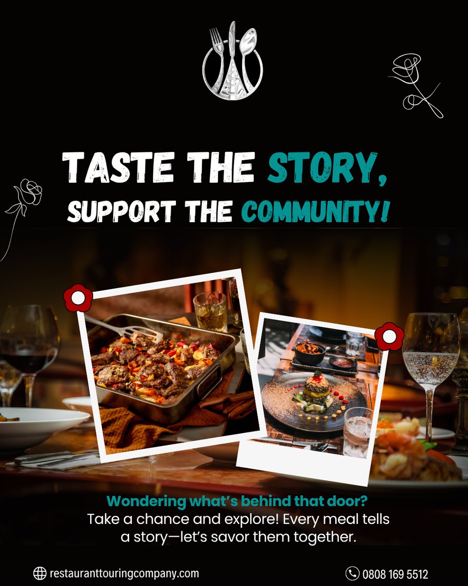 restaurant_110's tweet photo. Taste the story, support the community!
Wondering what’s behind that door? Take a chance and explore! Every meal tells a story—let’s savor them together.

Call Us Now: 0808 169 5512
Visit Us now: https://t.co/unhgDpjrhN
#restaurantouringcompany #door #supportlocabirmingham #story https://t.co/Fri60jBzLT