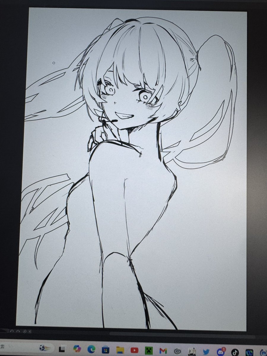 mi_no_0122's tweet photo. 久しぶりに絵描くと構図難しい https://t.co/onJfKYIEPy