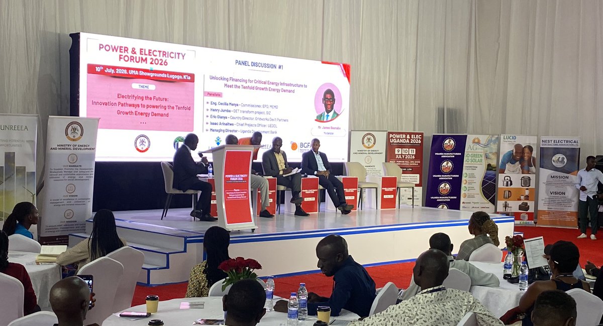 Higen_Group's tweet photo. Great insights on Innovation Pathways to Powering 10-Fold Growth Strategy, Off-Grid Electrification &amp; E-Waste Management and Unlocking Financing for Critical Energy Infrastructure. #powerelecuganda https://t.co/zwIILubtGe