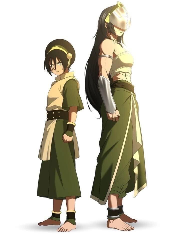 AnimeePost's tweet photo. Toph's evolution https://t.co/aTOY8IhTVq