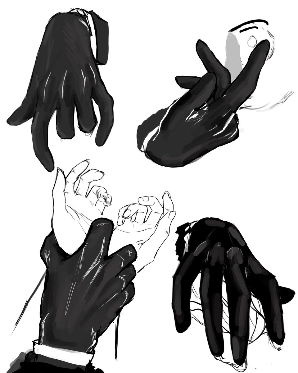 meow_rinnie's tweet photo. Colonel Caleb hand study 
#夏以昼 #Caleb  
#LoveandDeepspace #恋与深空 https://t.co/oVZ3um0yTK