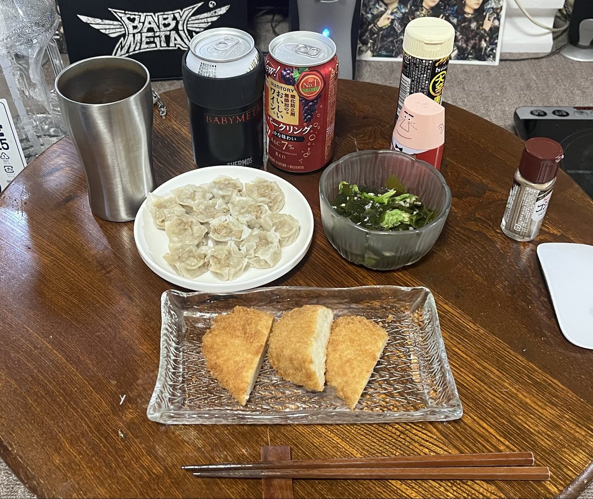 KAMIMETAL's tweet photo. 今日も一日ご苦労様DEATH
m(_ _)m
くっそ暑い🥵
いっとこ‼︎ 🍺🥴🤘 https://t.co/yBdbXiR0xh