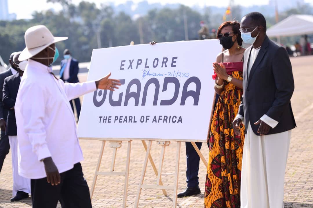 GovUganda's tweet photo. 𝐓𝐨𝐮𝐫𝐢𝐬𝐦 𝐏𝐫𝐨𝐦𝐨𝐭𝐢𝐨𝐧

Shs65.9 billion has been released for tourism development and promotion.

The funds will support tourism marketing, including the Explore Uganda campaign, to attract visitors and boost the sector.
#ExploreUganda #VisitUganda #KnowYourBudget26 https://t.co/HdH6x7Psk0