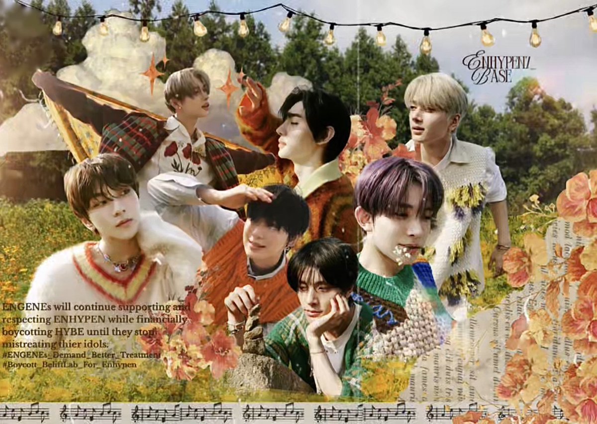 ot7_ot8_ot7_ot5's tweet photo. follow @ENHYPEN7_BASE for tags and updates from now on
Engenes will continue supporting and respecting enhypen while financially boycotting hybe until they stop mistreating their idols

#ENGENEs_Demand_Better_Treatment
#Boycott_BeliftLab_For_Enhypen https://t.co/yFF3FLHktH