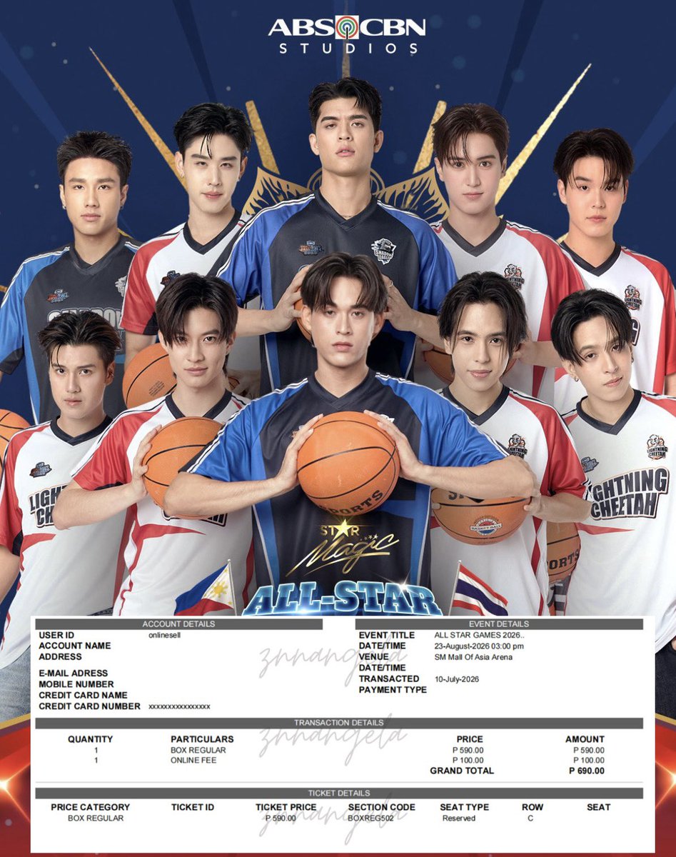 znnangela's tweet photo. All Star Games 2026 GIVEAWAY! ✨
by @znnangela @seokfridge @choi_marie_kyat 

[exclusive for Filo GMMTV / BL fans] 

Read the GA mechanics and important reminders carefully inside the form: https://t.co/fqHgttCKHZ

 (1) Winner will be chosen via randomizer.

Best of luck! 🥳🇹🇭🤟🏻 https://t.co/7wAgUyebet