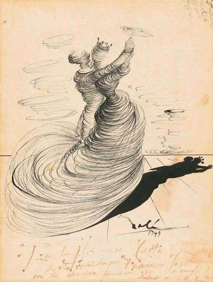 RaminNasibov's tweet photo. "The Dancers" , Salvador Dali , 1949 https://t.co/Fnf7IYK90k
