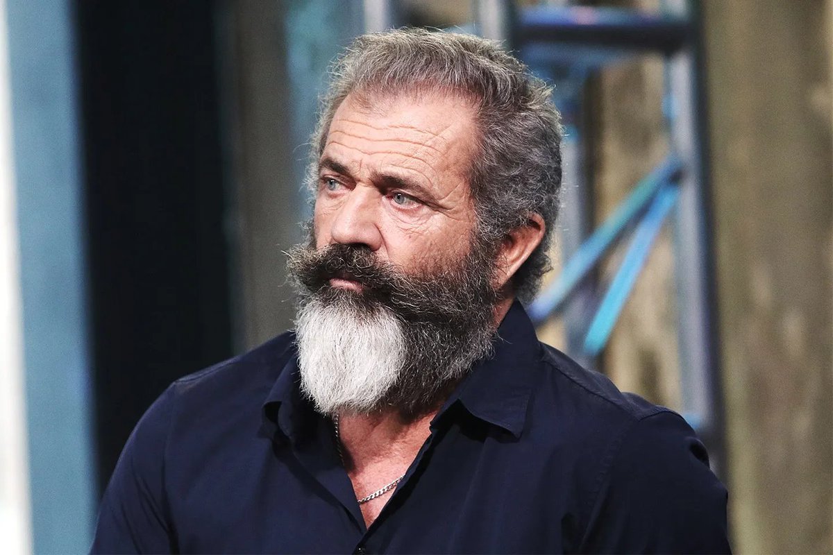 trad_west_'s tweet photo. Mel Gibson: "The world has gone nuts, I think"

Its time to get back to the message of Christ. https://t.co/IFTNUoRDBn
