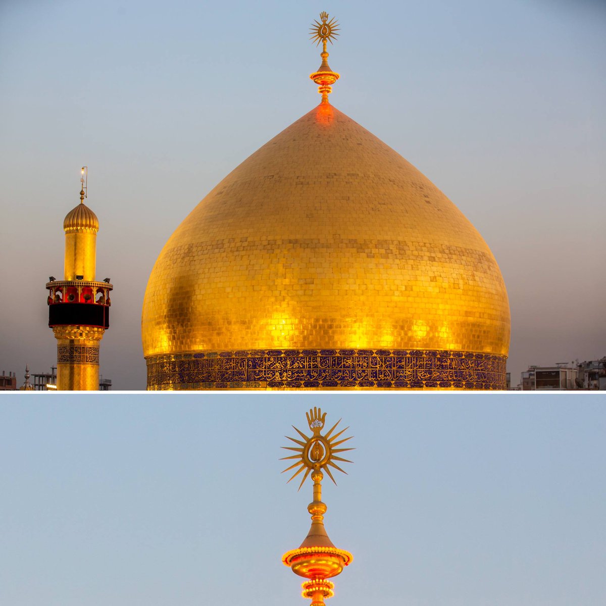 mhmdhsyn__'s tweet photo. می‌دانید چرا از بین مقبره و حرم ۱۳ معصومِ شهید، فقط گنبد امیرالمؤمنین علیه‌السلام پرچم سرخ ندارد؟

چون به جز امیرالمؤمنین که قاتلش در صحنه‌ی قتل به اسارت درآمد، انتقامِ هیچ‌یک از معصومین علیهم‌السلام بعد از ۱۳ قرن هنوز گرفته نشده است،
و به بعد از ظهور حضرت صاحب (ع) موکول شده است. https://t.co/BamHA46EYD